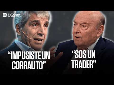 Cavallo vs Caputo: el cruce por la política económica argentina