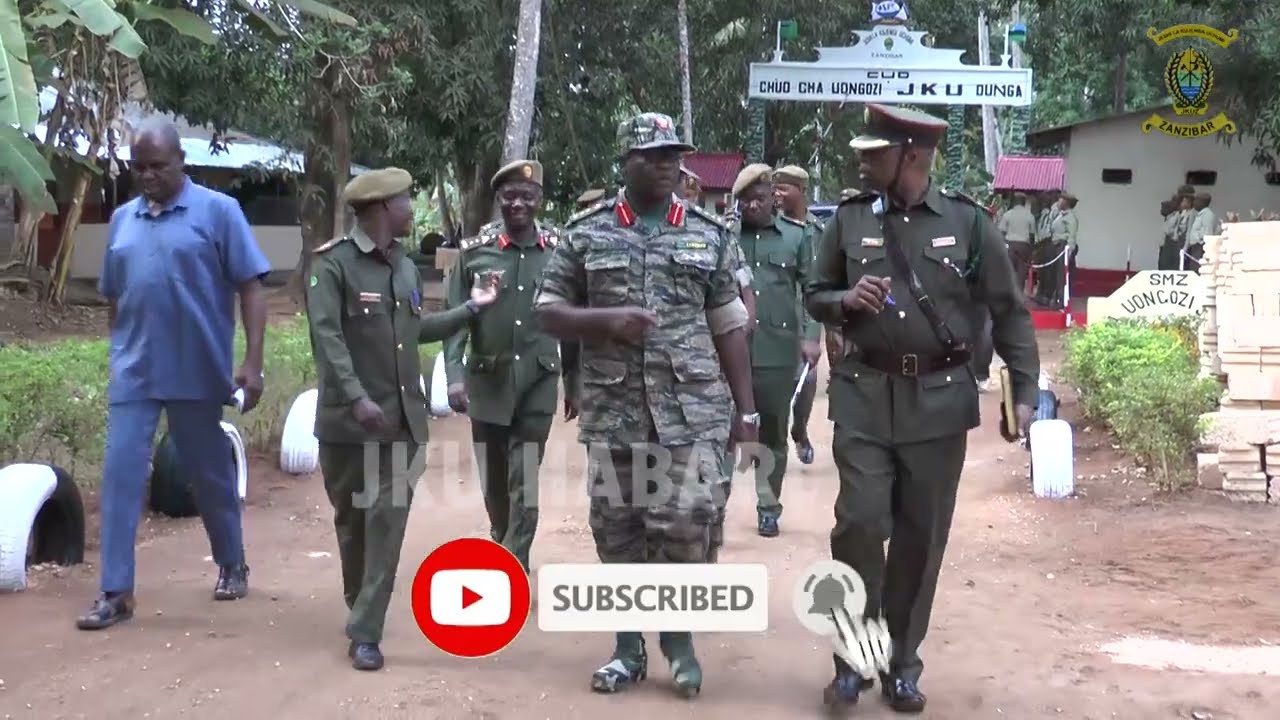 MKUU WA JKU KANALI DAIMA ALIVYOKAGUA GADI YA WANAFUNZI KATIKA UFUNGAJI WA KOZI YA S/NCOs INT 08/2022