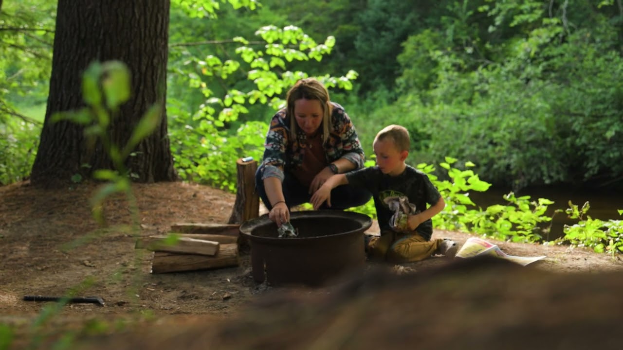 Camping Under Spacious Skies