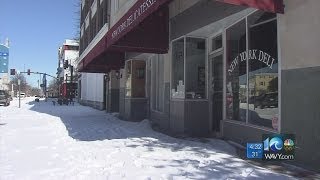 Ava Hurdle takes a look at the snow's impact on local businesses