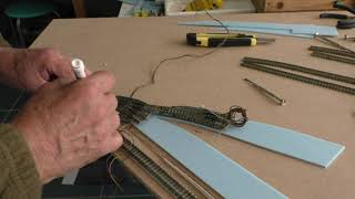nieuwe modelspoorbaan module 4, new model railroad module part 4, neues Modelleisenbahn Modul Teil 4