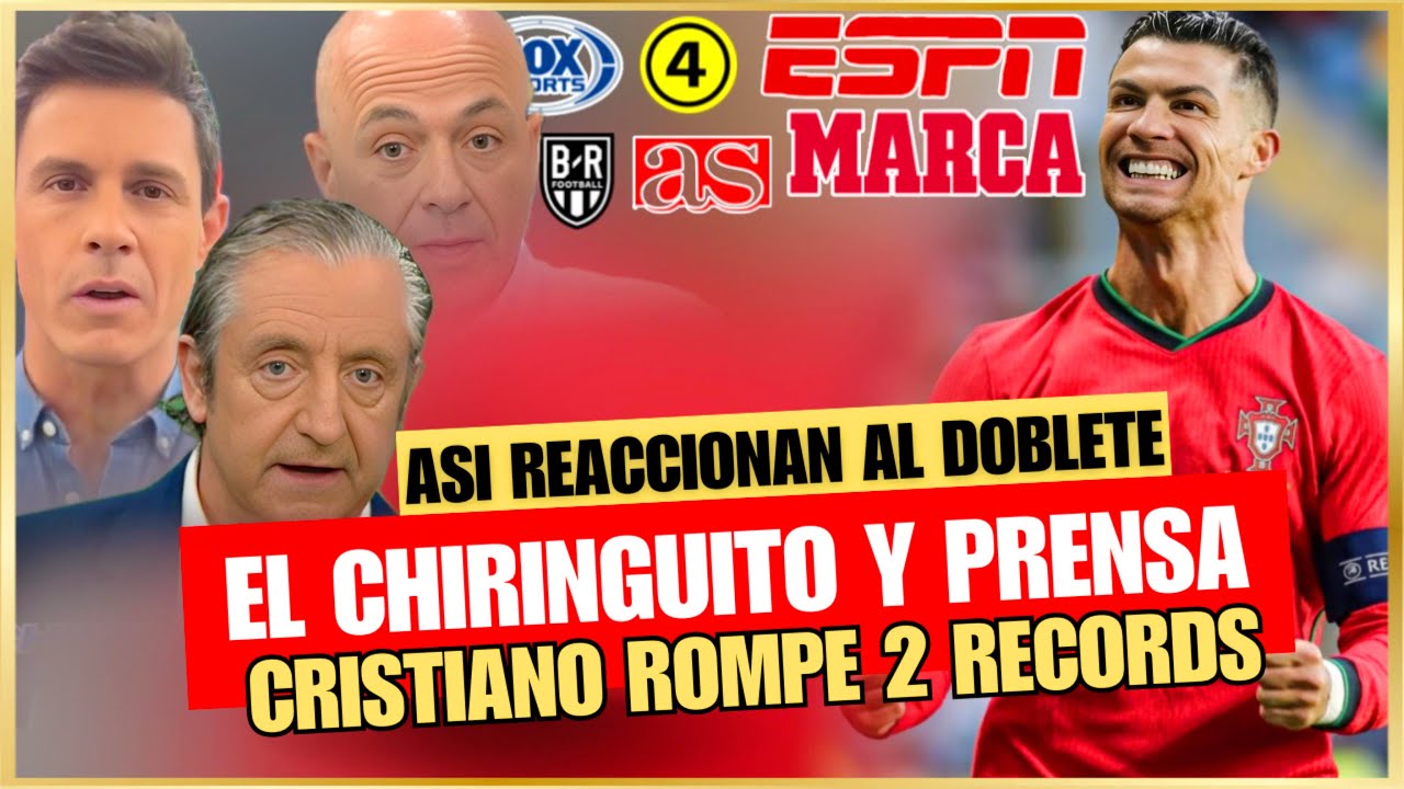 🤯 ASI REACCIONA el CHIRINGUITO y la PRENSA al DOBLETE de GOLAZOS de ...