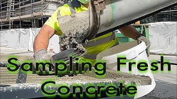 Sampling Fresh Concrete - Mattest