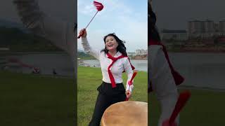 As soon as the war drums sounded, thousands of troops came charging.#drums #drumming