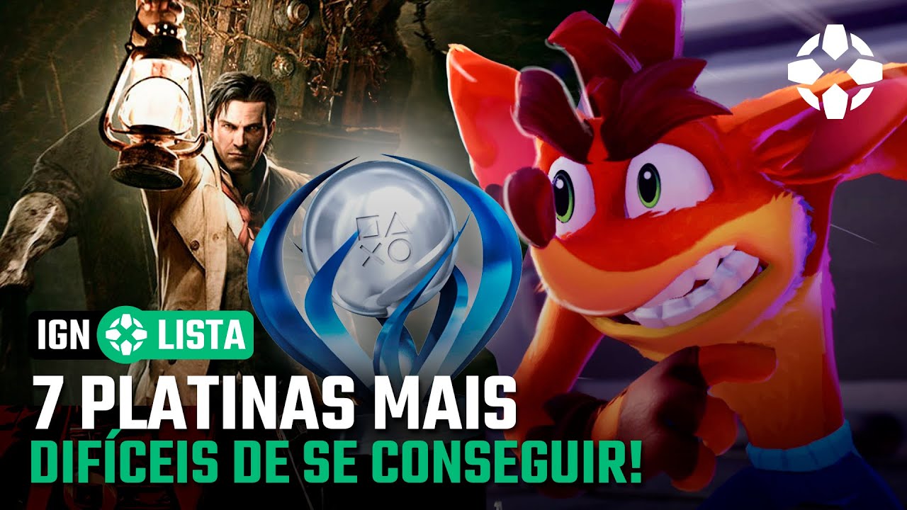 As 7 Platinas mais difíceis de se conseguir! - YouTube