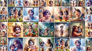cute little krishna wallpaper, dpz, photo,pic || bal krishna dp photos || lord bal krishna images