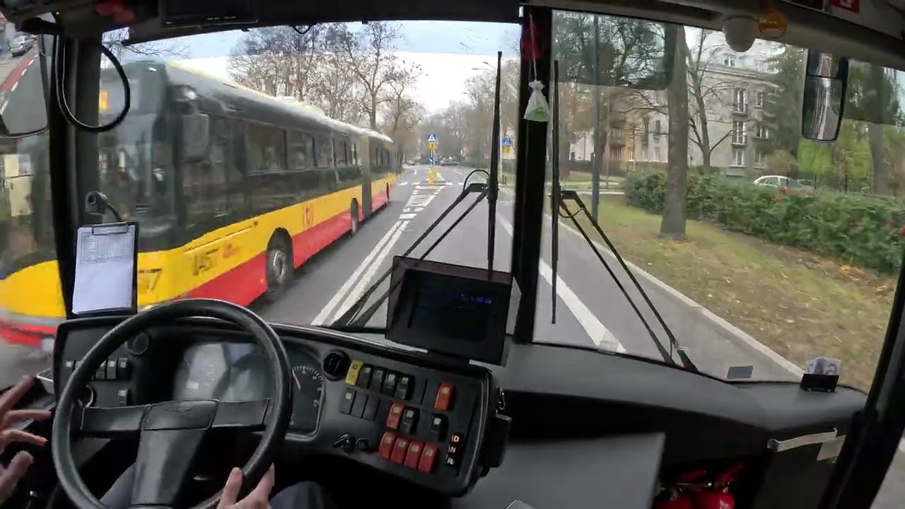 Autobusem po Warszawie 6 - Linia 507 Warszawa - Solaris Urbino 18 III #8507 MZA Warszawa