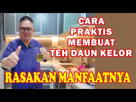 Teh Daun Kelor In English