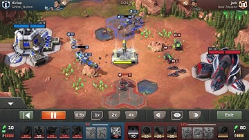 C&C Rivals: Mohawks demolished whole Nod WF oof. Win Tech decks only using 4 units.