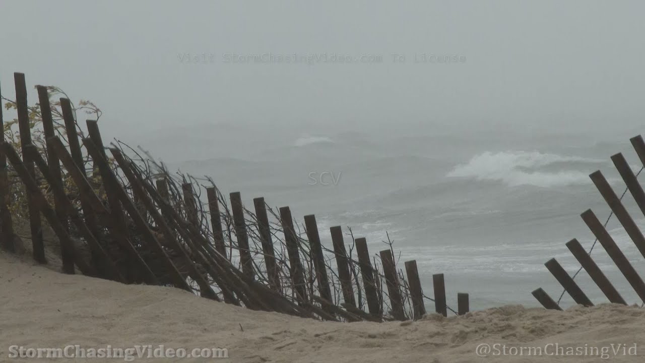 Tropical Storm Henri Slams Montauk, NY Coast - 8/22/2021