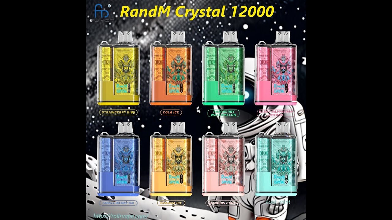 elfbar elfa kaufen RandM Crystal 12000 Puffs Vape Disposable E-Cigarette