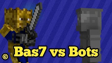 ✔Bas7 VS Bots (Minecraft Pika-network Practise PvP)