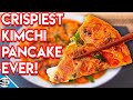 Crispy Korean Kimchi Pancake - Ultimate Crunch & Flavor!