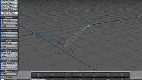 Lightwave Bone Tutorial #3