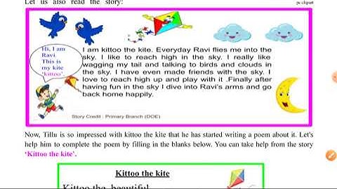 Worksheet No 17 Class 5 English 05/02/2022 Reading Campaign पठन अभियान scert Fun with poems Week 3