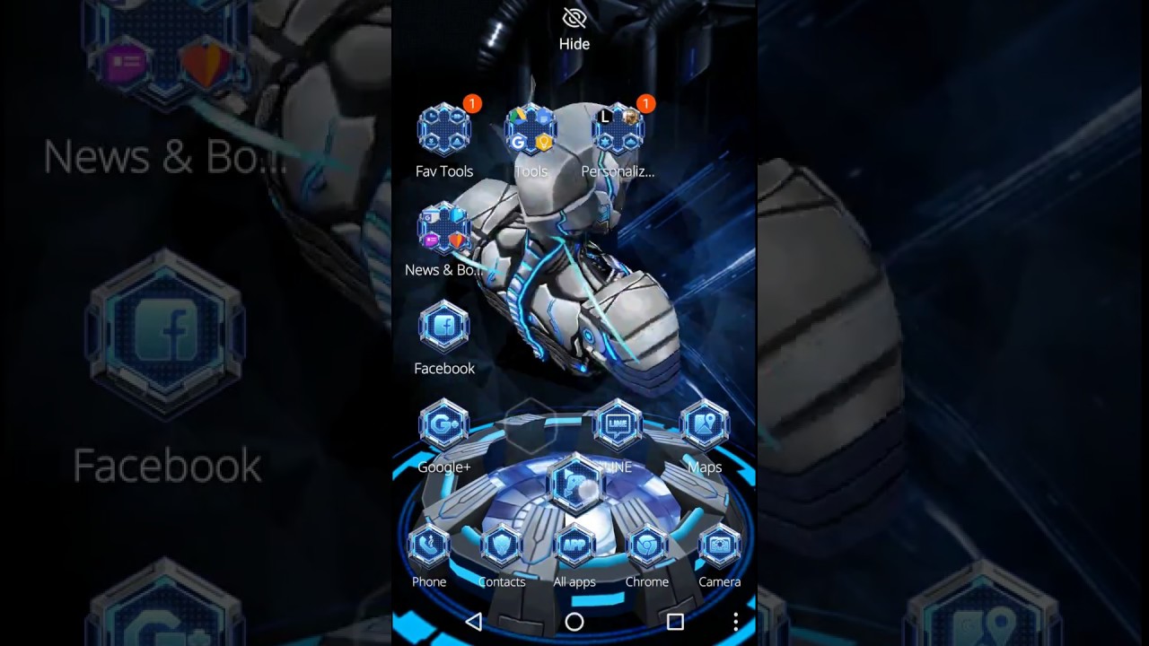 3D Robot Theme 3ds
