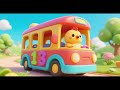 Baby Chick and Toy Bus Number Ride Nursery Rhymes Kids Songs