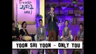 Yoon Shi Yoon - Only you [COVER]