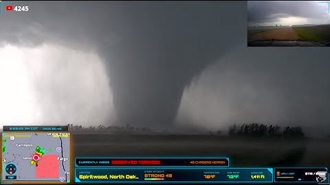 🔴SEVERE WEATHER THREAT - LIVE STORM CHASER