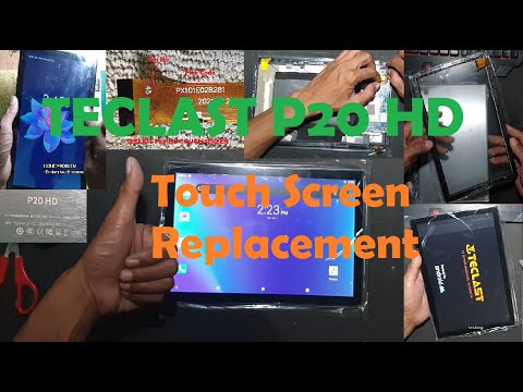 HOW TO REPLACE A BROKEN SCREEN FOR TECLAST P20HD 