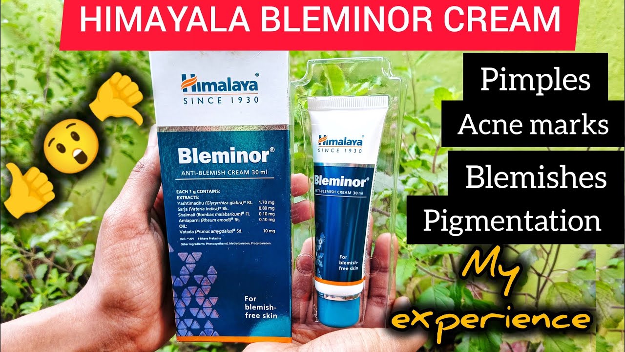 Himalaya Anti-blemish cream BLEMINOR/Uses, Side effects, Honest review 🔥