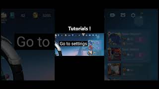 how to turn of extra counter build Mlbb #mobilelegends #gaming #tutorial #mlbbshorts