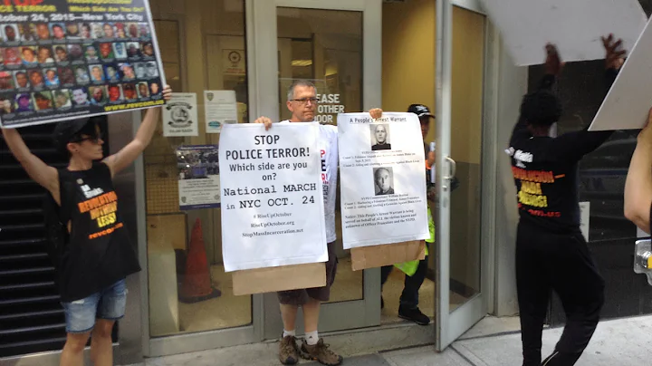 #RiseUpOctober Serving Peoples Warrants for NYPD Officer James Frascatore, William Bratton