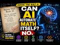 Papers That Built AI | Can we automate math itself? No