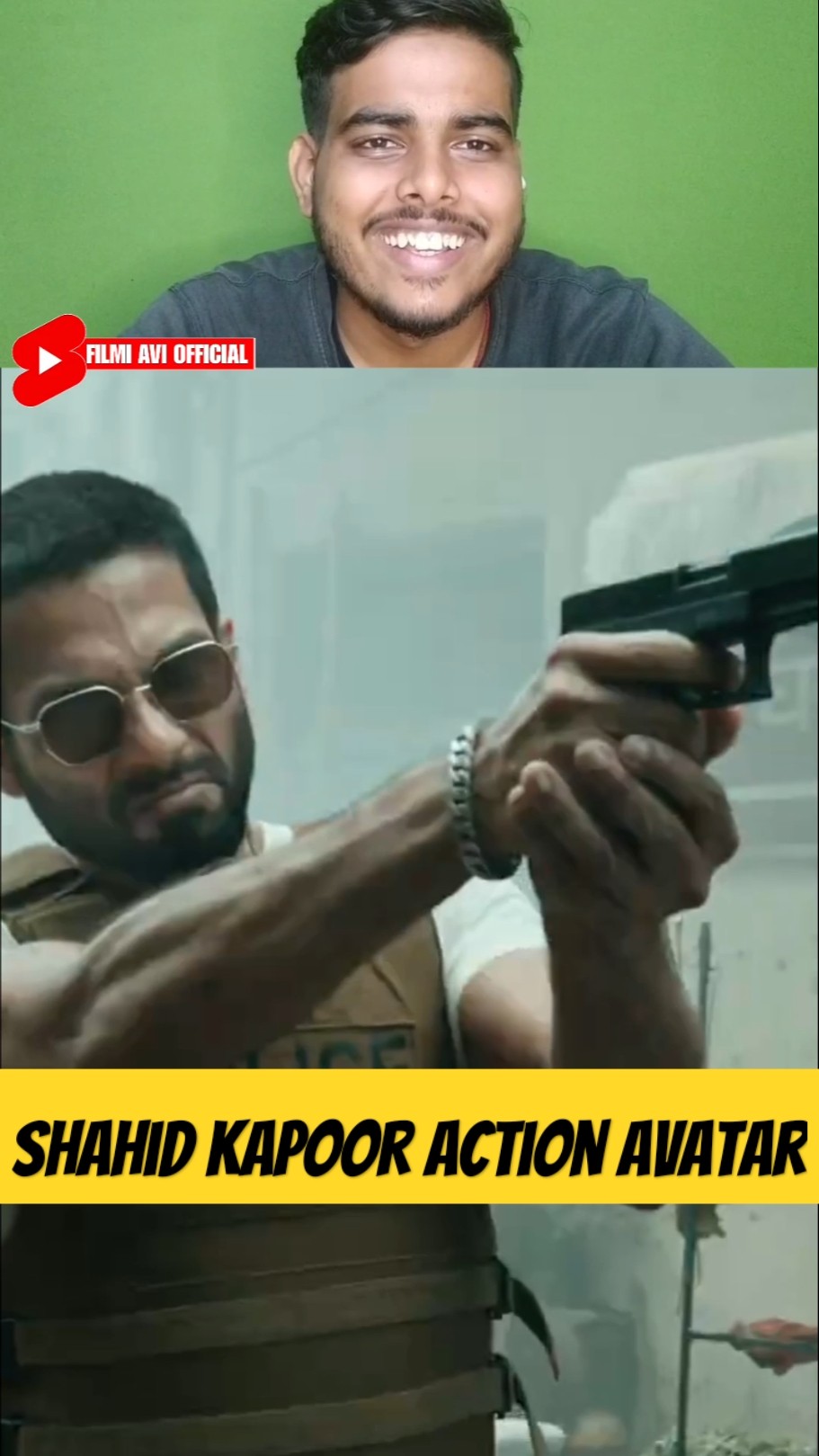 Deva | Official Teaser- Reaction Video | Shahid Kapoor Action Avatar | #shorts #remix