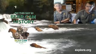 On This Day In Bear Cam History | One of the First Live Chats