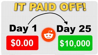 I Tried Reddit Affiliate Marketing For 25 Days Results