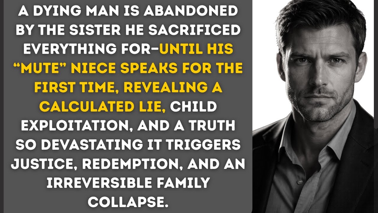 My “Mute” Niece Spoke One Night — And Exposed a Lie That Destroyed My Family