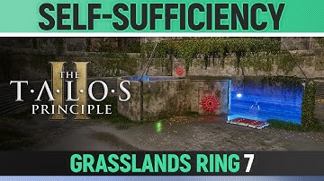 The Talos Principle 2 - Self-Sufficiency - Puzzle Solution (Grasslands Ring 7)