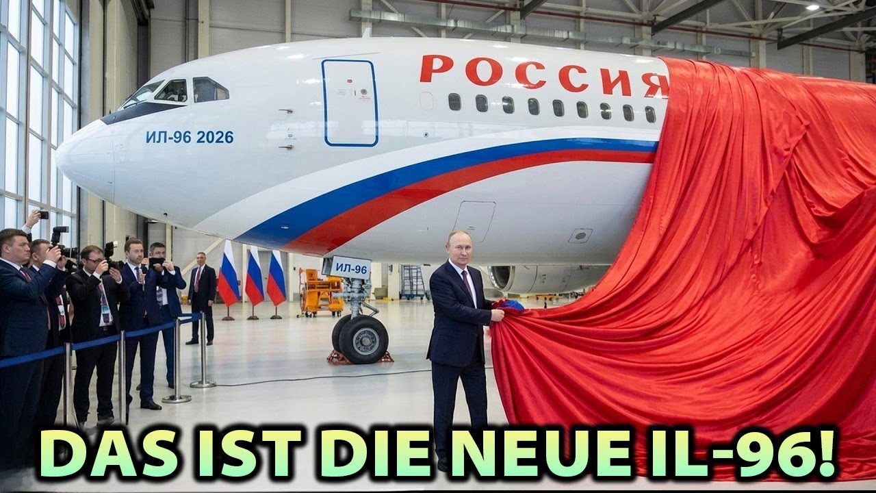 Das neue russische Flugzeug Il-96 wird die gesamte weltweite Luftfahrtindustrie verändern!