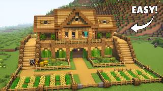 Minecraft: How to Build Ultimate Survival House |  Tutorial🏠  screenshot 4