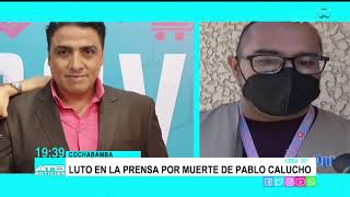 La COVID 19 se lleva la vida de Pablo Calucho un gran periodista cruceño