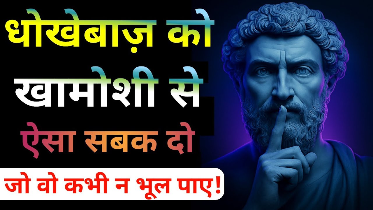 धोखेबाज़ को खामोशी से ऐसा सबक दो जो वो कभी न भूल पाए | dark psychology | Stoicism | stoic 