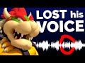 The Mario voice actor who lost his voice