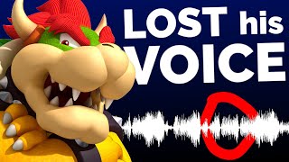 The Mario voice actor who damaged his voice