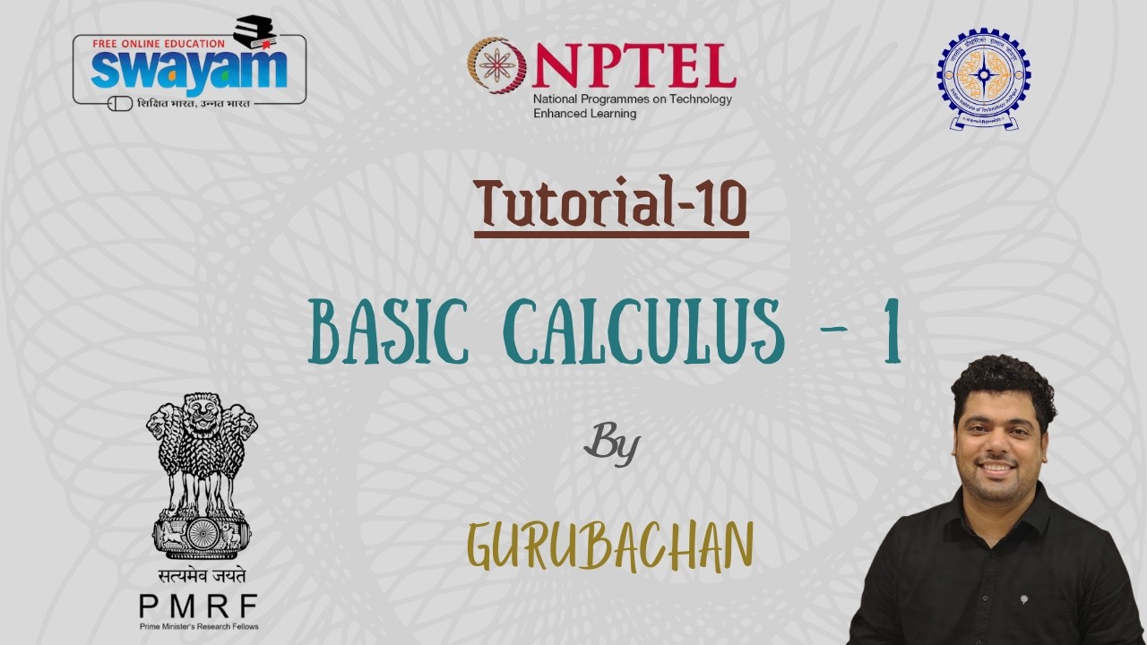 Basic Calculus - 1 || Tutorial-10 - YouTube