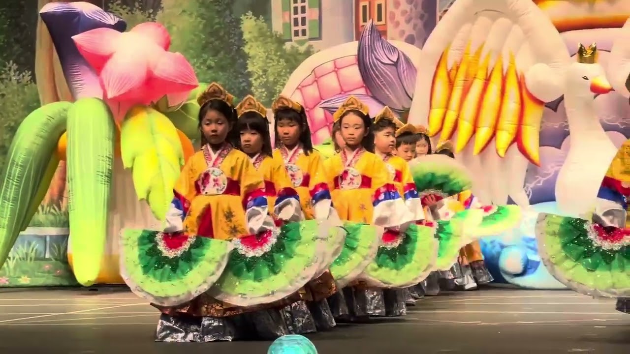 7세 재롱잔치 부채춤 -  내 나라 대한