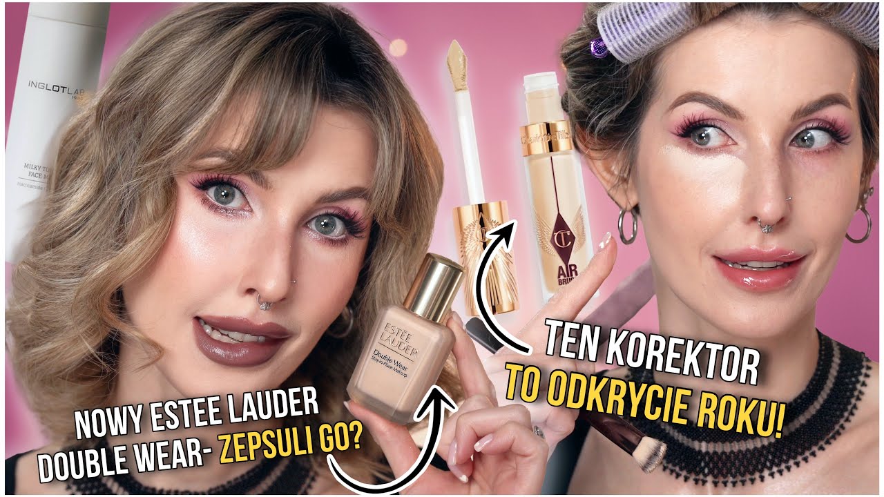Pielęgnacja Inglot, NOWY Double Wear, MEGA kryjący korektor który nie wysusza i boskie lip combo! 🤓