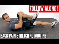 FAST RELIEF! Home Stretching Routine For Low Back Pain