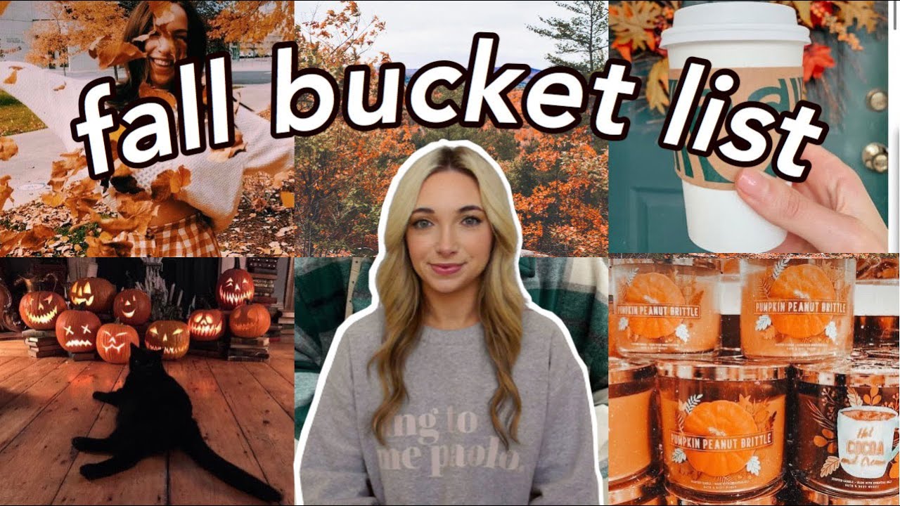 My Fall Bucket List 2021