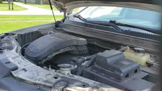 How to burp bleed air out of car has no radiator cap equinox  Saturn vue
