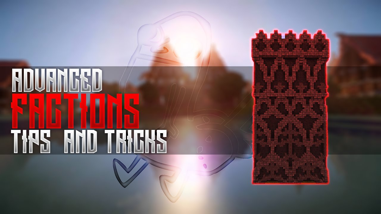 Minecraft | Advanced Factions Tips & Tricks! Base Building Guide! - YouTube