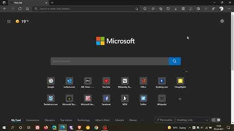 Microsoft Edge New tab page now has 2 rows of quick links
