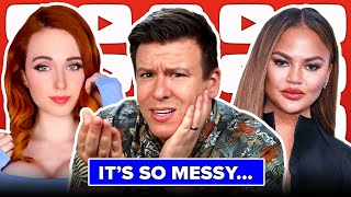 Revealing My High-Stakes Youtube Boxing Match, Chrissy Teigen Fake Scandal, NCAA, Voting Rights, &