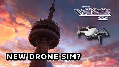 MSFS 2024: The best cinematic DRONE SIMULATOR? Set up your drone camera controls