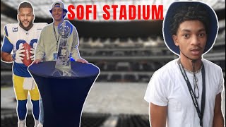 EXPLORING SOFI STADIUM WITH VIP PASSES!!